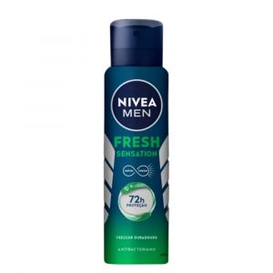 DESODORANTE NIVEA AEROSSOL 150ML MEN FRESH SENSATION