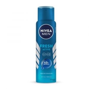 DESODORANTE NIVEA AEROSSOL 150ML FRESH ACTIVE