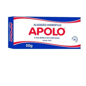 ALGODAO CAIXA COM 50 GRAMAS - APOLO