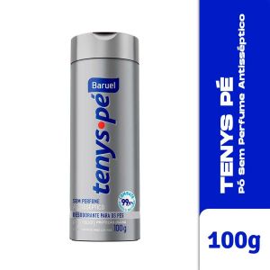 TALCO PARA OS PÉS TENYS PÉ BARUEL SEM PERFUME COM 100G