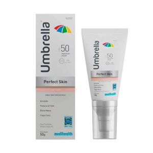 PROTETOR SOLAR FACIAL PERFECT SKIN FPS 50 UMBRELLA CLARO 50G 