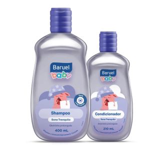 KIT BARUEL BABY SONO TRANQUILO SHAMPOO 400ML + CONDICIONADOR 210ML