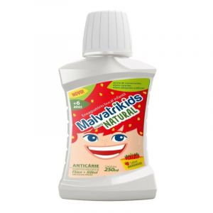 MALVATRIKIDS ENXAGUANTE BUCAL INFANTIL MORANGO 250ML