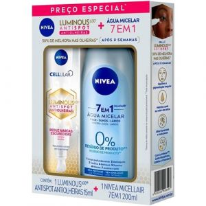 CREME NIVEA CELLULAR 15ML ANTIOLHEIRAS+MICELAR 7EM1