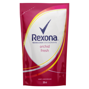 SABONETE LÍQUIDO REXONA  REFIL ORCHID FRESH 200ML