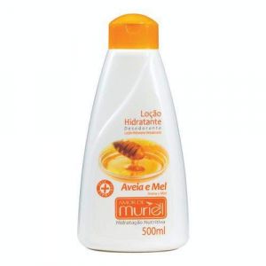 LOÇÃO HIDRATANTE AVEIA E MEL 500ML MURIEL 