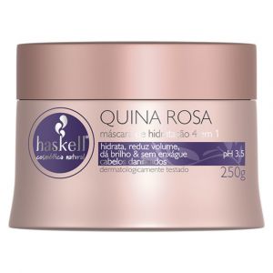 MÁSCARA CAPILAR HASKELL QUINA ROSA 250G