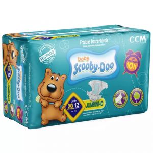 FRALDA SCOOBY DOO JUMBO XG 12UN