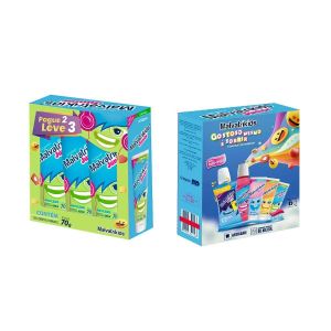 KIT GEL DENTAL INFANTIL MALVATRIKIDS JÚNIO ANTICÁRIE COM 3UNIDADES 