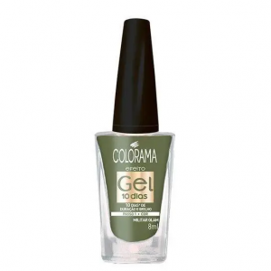 COLORAMA ESMALTE GEL MILITAR GLAM 8ML