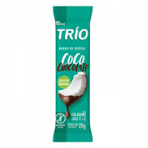 BARRA DE CEREAIS TRIO COCO COM CHOCOLATE 25G