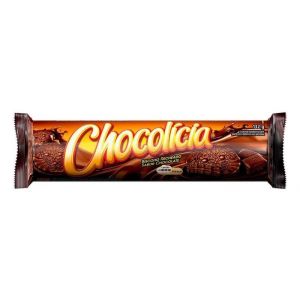 BISCOITO DE CHOCOLATE CHOCOLICIA 132G