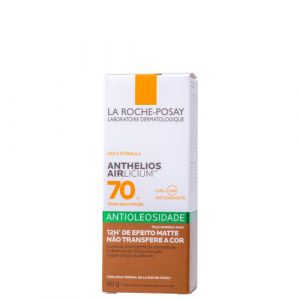 PROTETOR SOLAR FACIAL FPS70 LA ROCHE-POSAY ANTHELIOS AIRLICIUM PELE MORENA + 40G 