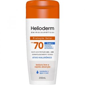 PROTETORSOLAR CORPORAL FPS70 HELIODERM COM 200ML 