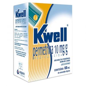 KWELL PERMETRINA 10MG COM 60ML