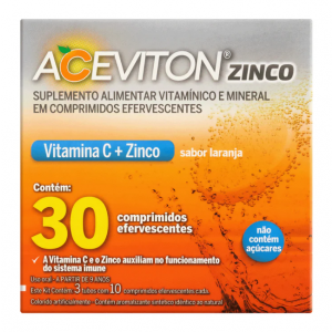 ACEVITON ZINCO COM 30 COMPRIMIDOS EFERVESCENTES