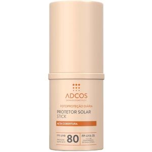 ADCOS PROTETOR SOLAR TONALIZANTE STICK FPS80 IVORY 12G