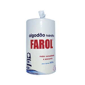 ALGODAO HIDROFILO FAROL 500G