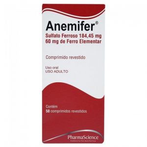 ANEMIFER 60MG COM 50 COMPRIMIDOS REVESTIDOS