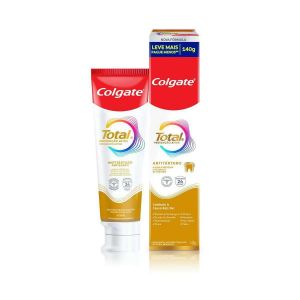 CREME DENTAL COLGATE TOTAL 12 ANTITÁRTARO COM FLÚOR 140G