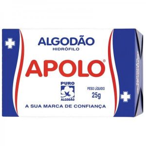 ALGODAO CAIXA COM 25 GRAMAS - APOLO