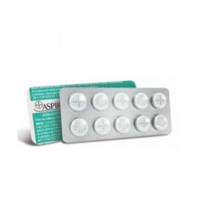ASPIRINA ÁCIDO ACETILSALICÍLICO 500MG COM 10 COMPRIMIDOS