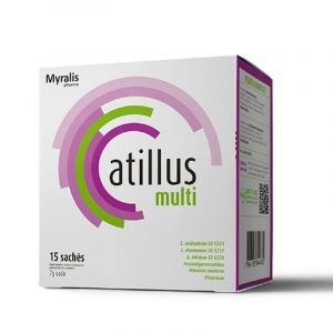 ATILLUS MULTI COM 15 SACHÊS DE 7 GRAMAS SABOR BAUNILHA