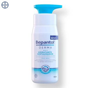 LOÇÃO HIDRATANTE CORPORAL RESTAURADOR BEPANTOL DERMA COM 400ML