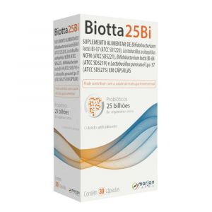 SUPLEMENTO ALIMENTAR BIOTTA 25BI COM 30 CAPSULAS