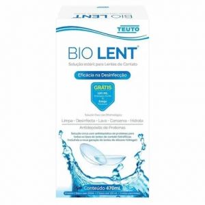 KIT BIO LENT SOLUÇÃO PARA LENTES DE CONTATO COM 470ML TEUTO