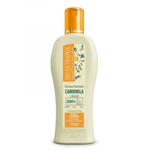 SHAMPOO BIO EXTRATUS ILUMINADOR CAMOMILA E GIRASSOL COM 250ML