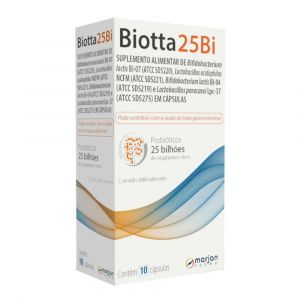 SUPLEMENTO ALIMENTAR BIOTTA 25BI COM 10 CAPSULAS