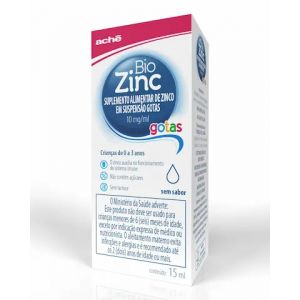 BIOZINC GOTAS 10MG/ML COM 15ML ACHE 