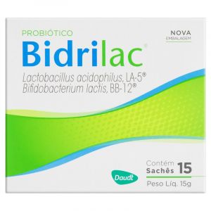 PROBIÓTICO BIDRILAC COM 15 SACHES - MEGALABS