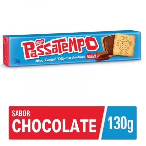 BISCOITO PASSATEMPO CHOCOLATE 130G