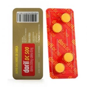 DORIL DC 500 500MG + 65MG BLISTER COM 4 CPR
