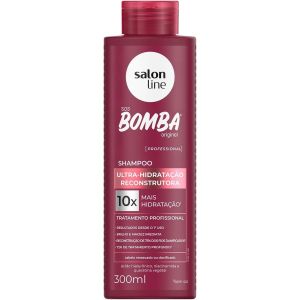 SHAMPOO SALON LINE BOMBA ULTRA-HIDRATAÇÃO RECONSTRUTORA 300ML