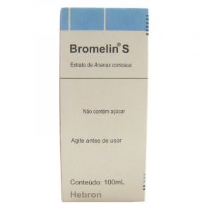 BROMELIN S EXTRATO DE ANANAS COMOSUS SUSPENSÃO ORAL 100ML