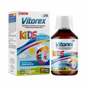 Suplemento Vitamínico Vitorex Kids 120ml