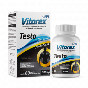Suplemento Vitamínico Vitorex Testo Com 60 Cápsulas