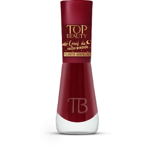 ESMALTE TOP BEAUTY CREMOSO PLANETA VERMELHO 8ML