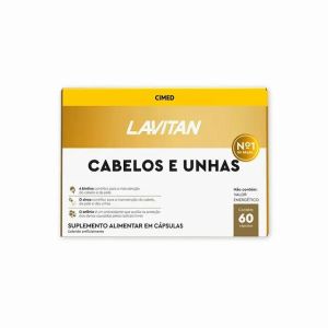LAVITAN CABELOS E UNHAS 60 CÁPSULAS 1UNI