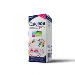 POLIVITAMÍNICO CALCEOS KIDS 200ML SABOR CEREJA