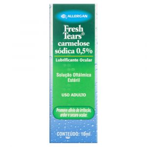 COLÍRIO FRESH TEARS SOLUÇÃO OFTÁLMICA 10ML