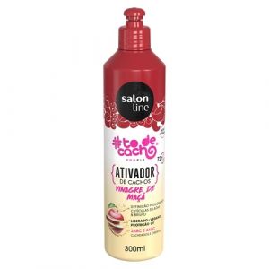 ATIVADOR DE CACHOS SALON LINE #TODECACHO VINAGRE DE MAÇÃ 300ML