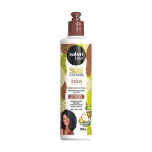 ATIVADOR DE CACHOS SALON LINE SOS CACHOS COCO 300ML