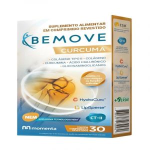 BEMOVE CÚRCUMA SUPLEMENTO ALIMENTAR COM 30 COMPRIMIDOS