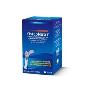 OSTEONUTRI 600MG CÁLCIO + 400UI VITAMINA D SUPLEMENTO ALIMENTAR COM 30 COMPRIMIDOS