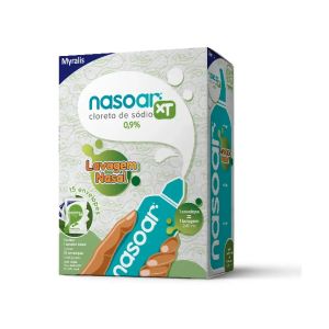 NASOAR XT CLORETO DE SÓDIO 0,9% COM 15 ENVELOPES