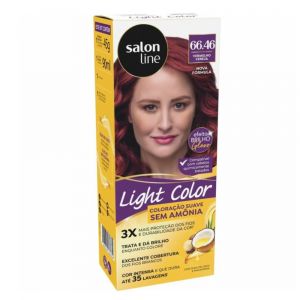 TINTA SALON LINE LIGHT COLOR 66.46 VERMELHO CEREJA